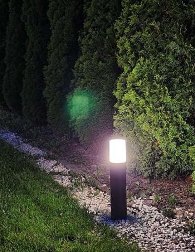 lampa ogrodowa słupek 24V LedBruk LED rgbw